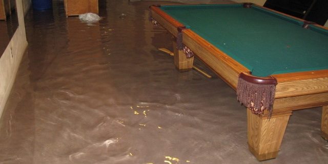 water damage flooding Windsor